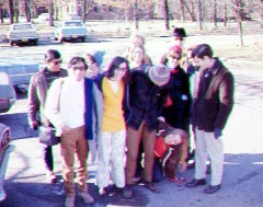 Friends Grad House Purdue; Dorrie; Jim Grau; Jeanine; Andrew Perreault; Tom Sills in back